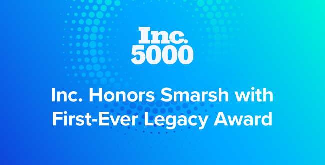 Smarsh Founder Stephen Marsh Receives Inc. Magazine’s First-Ever Legacy Award