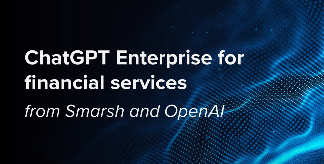 Smarsh Announces Integration with OpenAI's ChatGPT Enterprise Compliance API